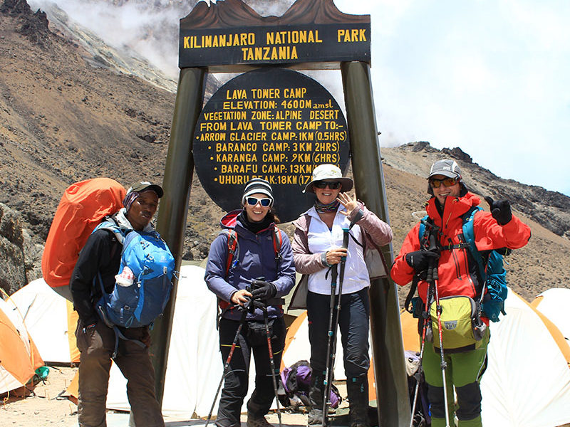 Machame route 7 days